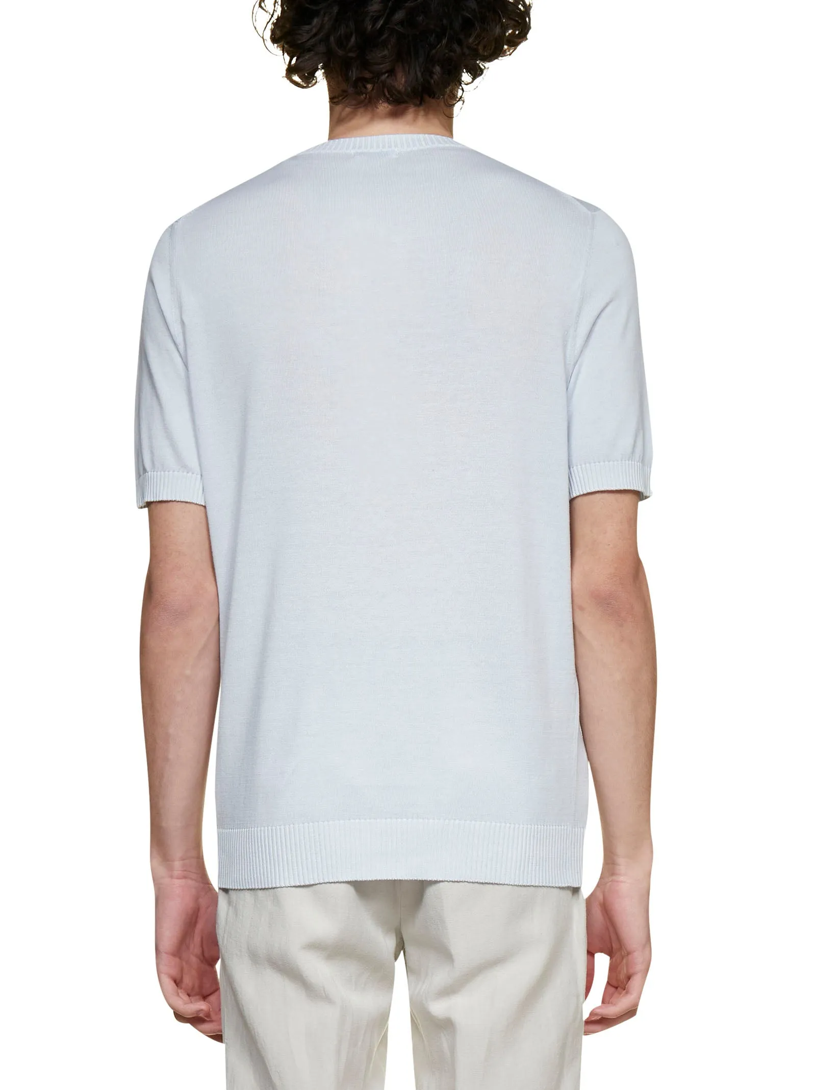 Malo Crewneck Straight Hem Knitted Jumper