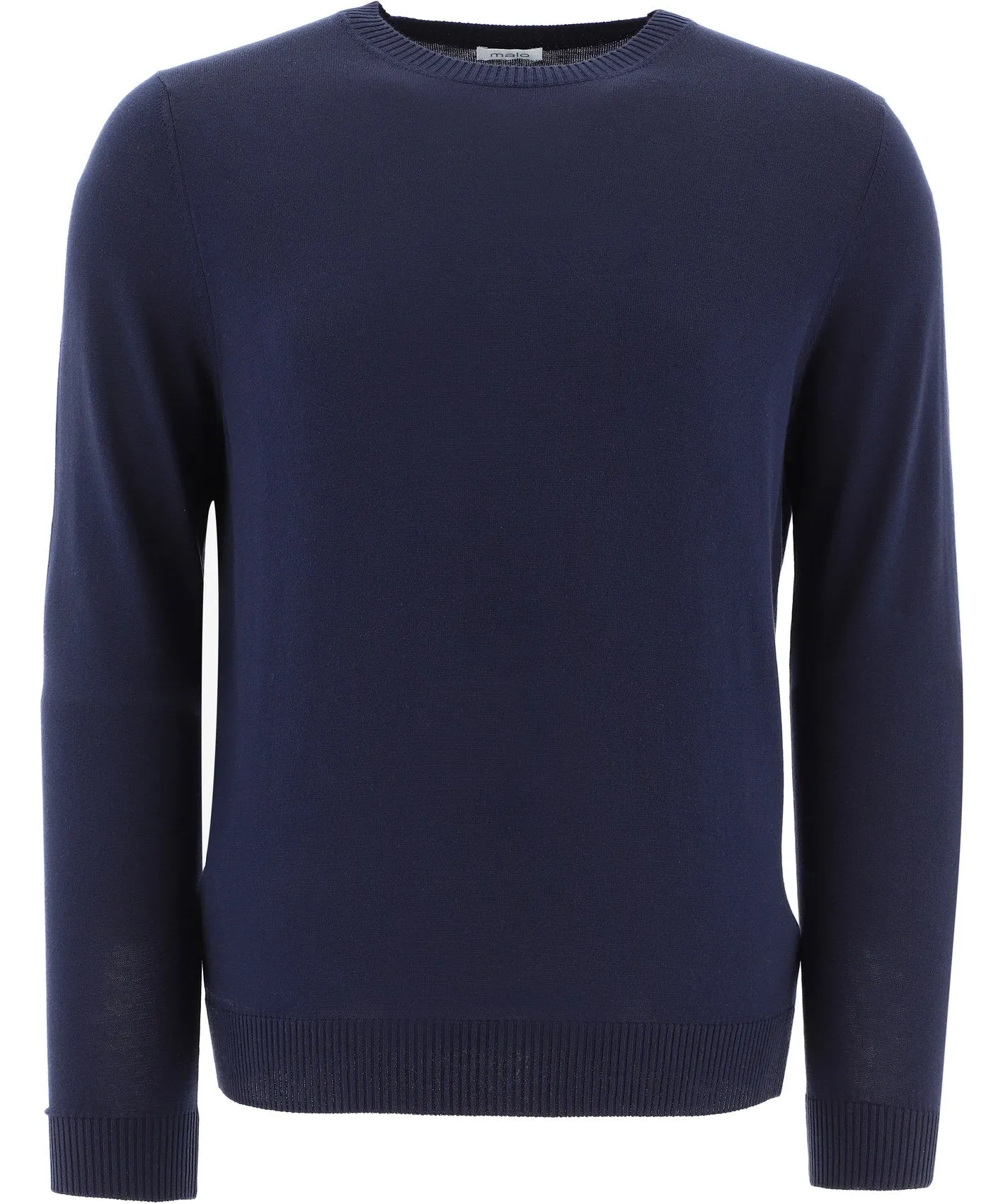 Malo Crewneck Straight Hem Knitted Jumper