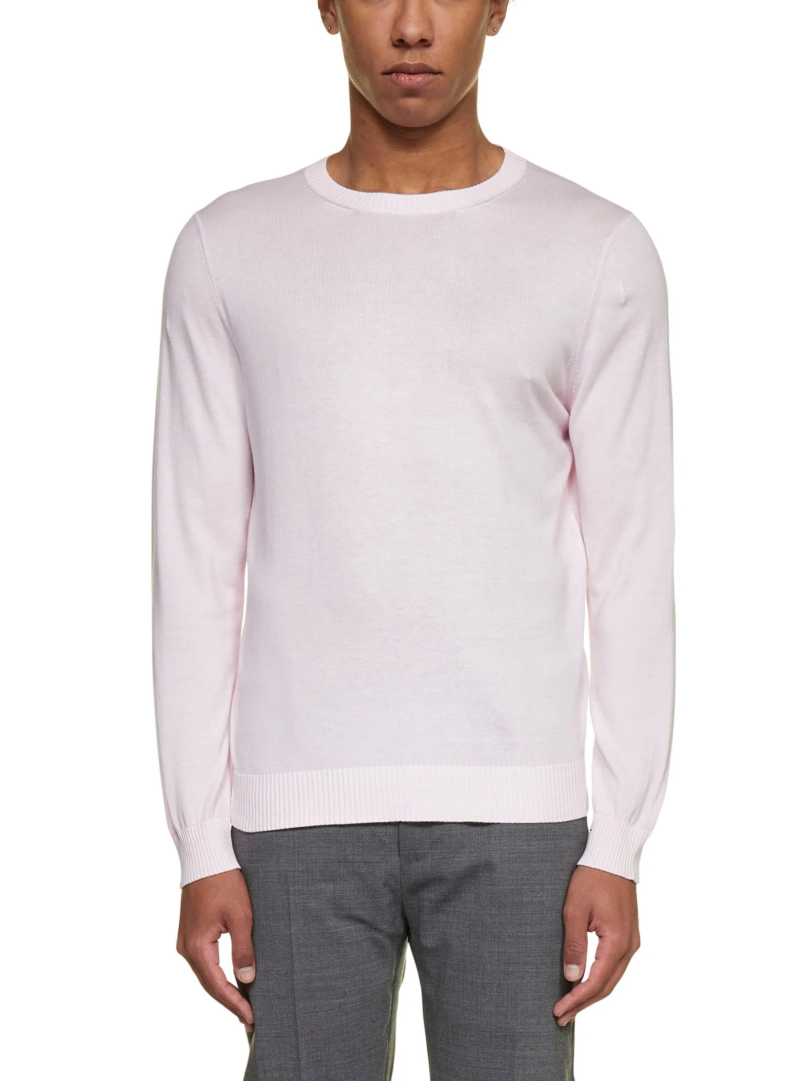 Malo Crewneck Straight Hem Knitted Jumper