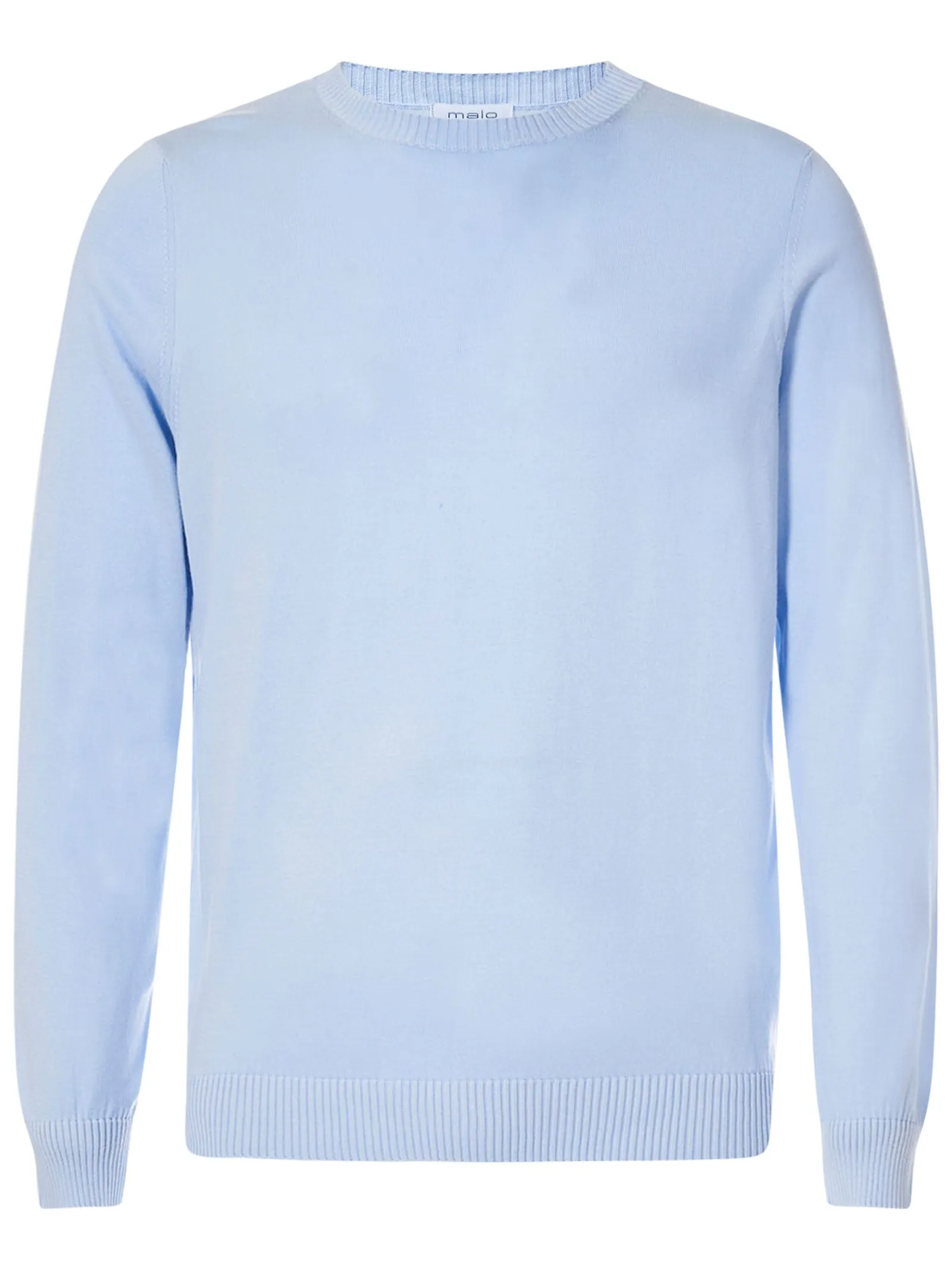 Malo Crewneck Straight Hem Knitted Jumper