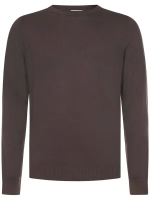 Malo Crewneck Straight Hem Knitted Jumper