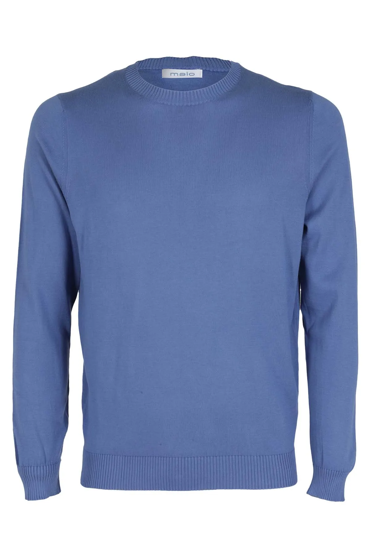 Malo Crewneck Straight Hem Knitted Jumper