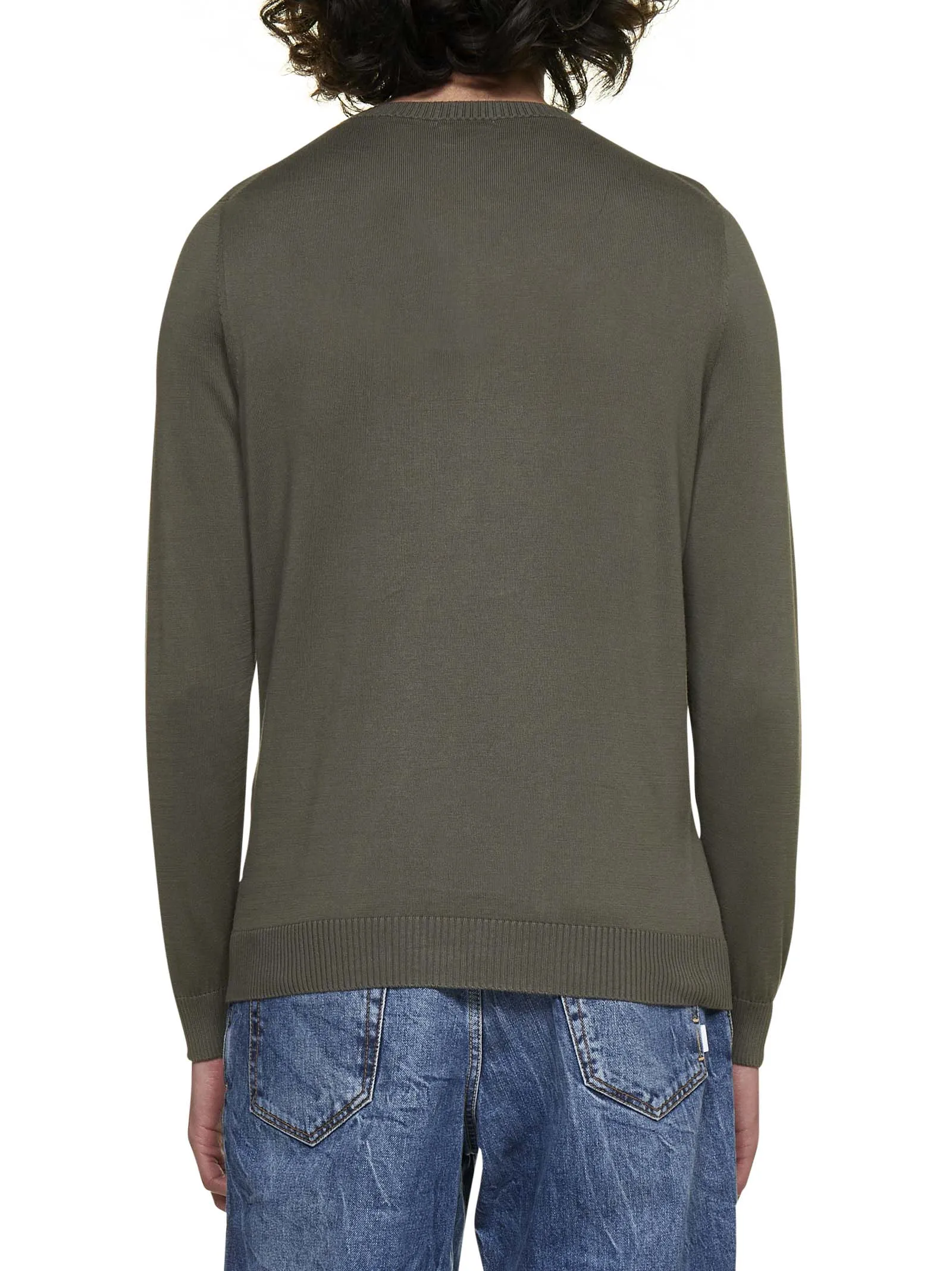 Malo Crewneck Straight Hem Knitted Jumper