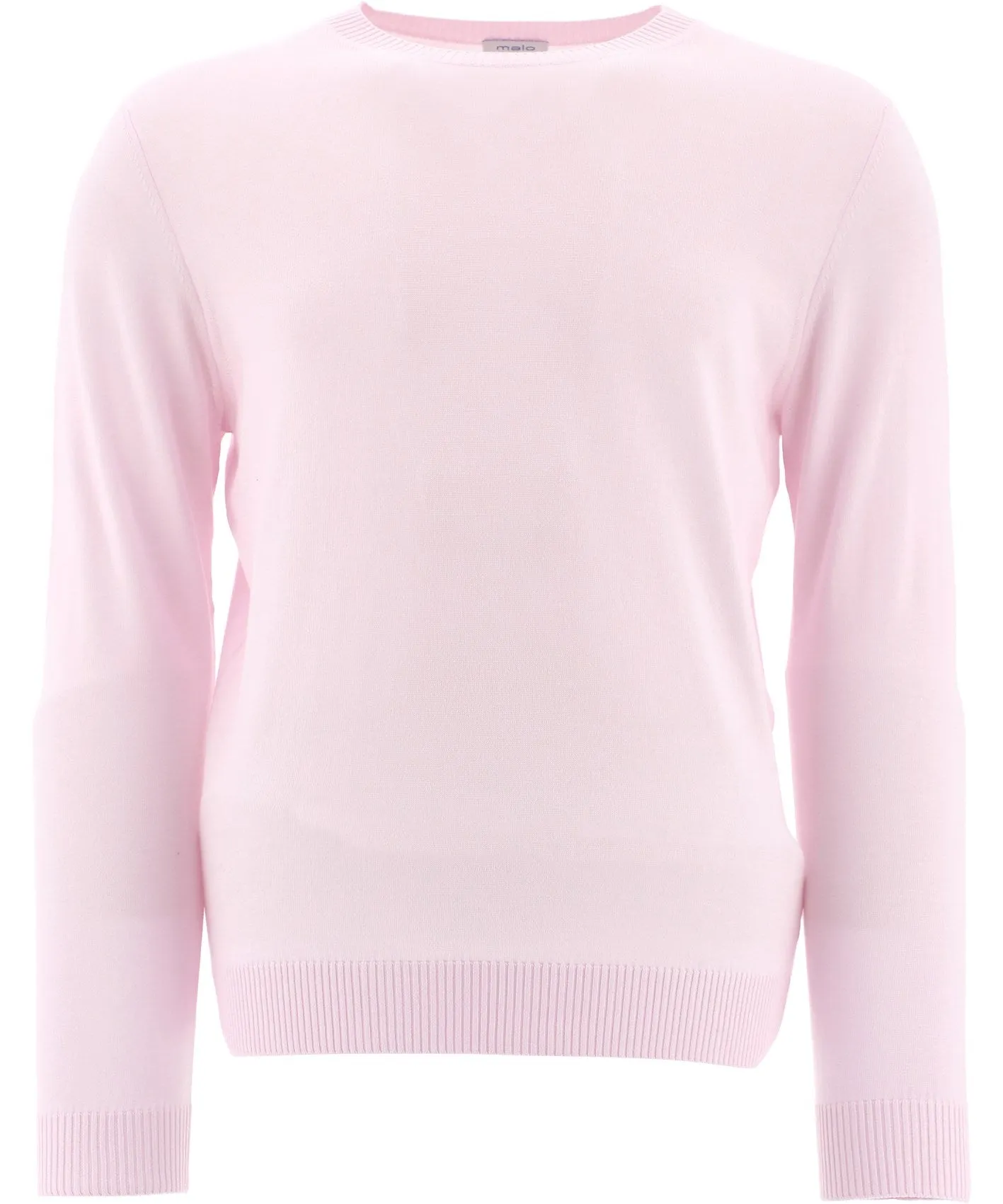 Malo Crewneck Straight Hem Knitted Jumper