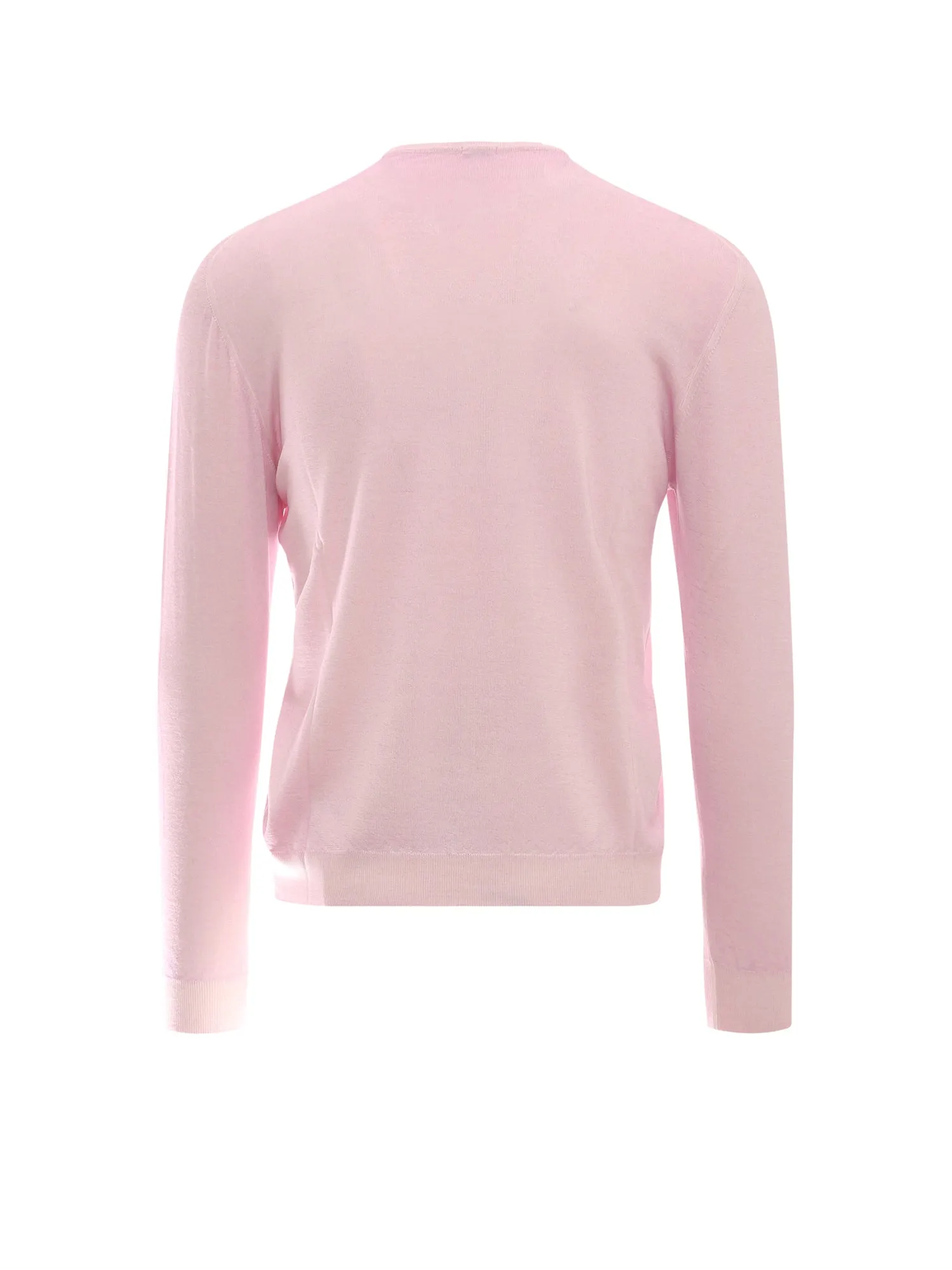 Malo Long Sleeved Crewneck Knitted Sweater