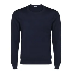 Malo Long Sleeved Crewneck Knitted Sweater