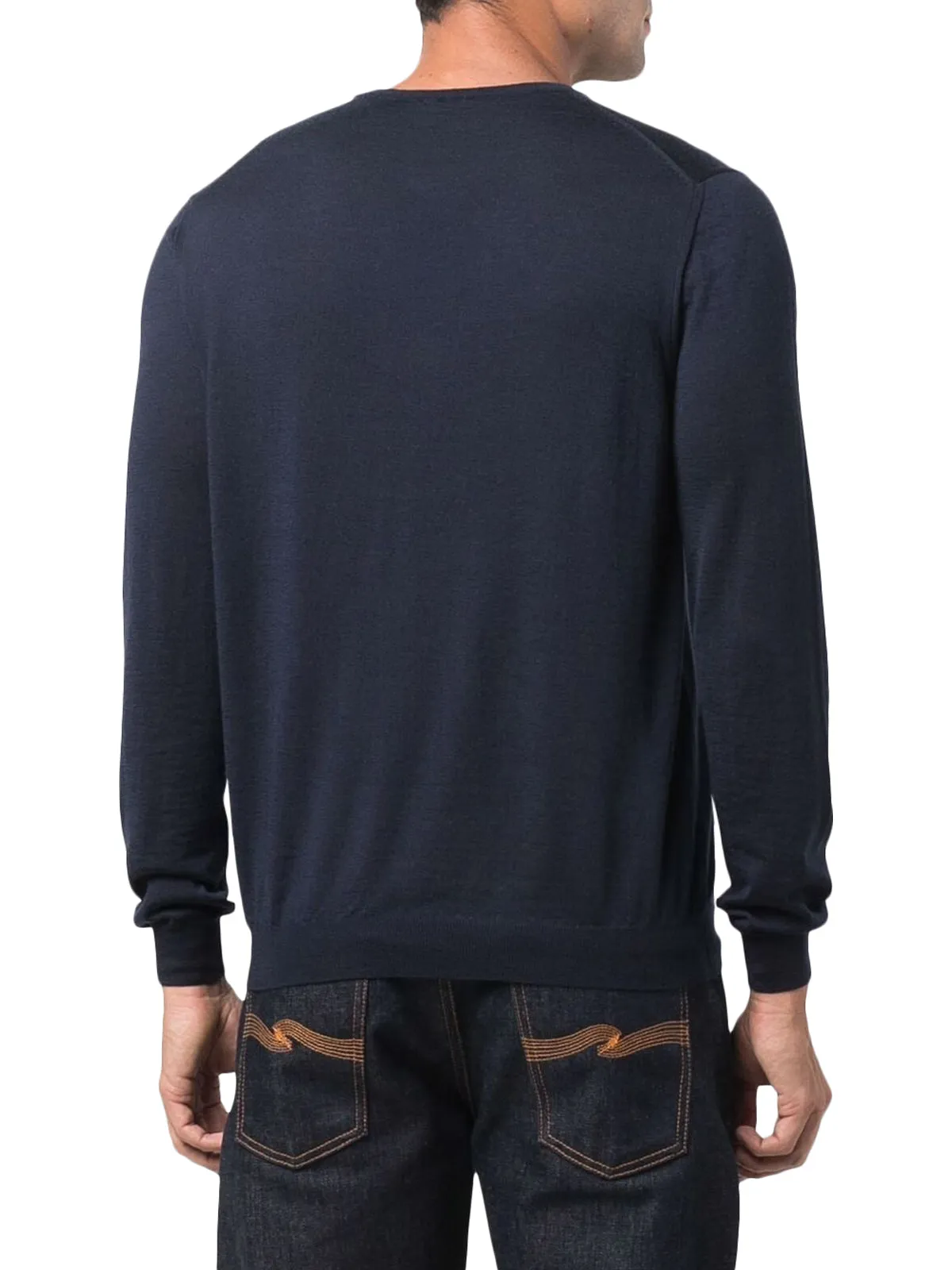 Malo Long Sleeved Crewneck Sweater