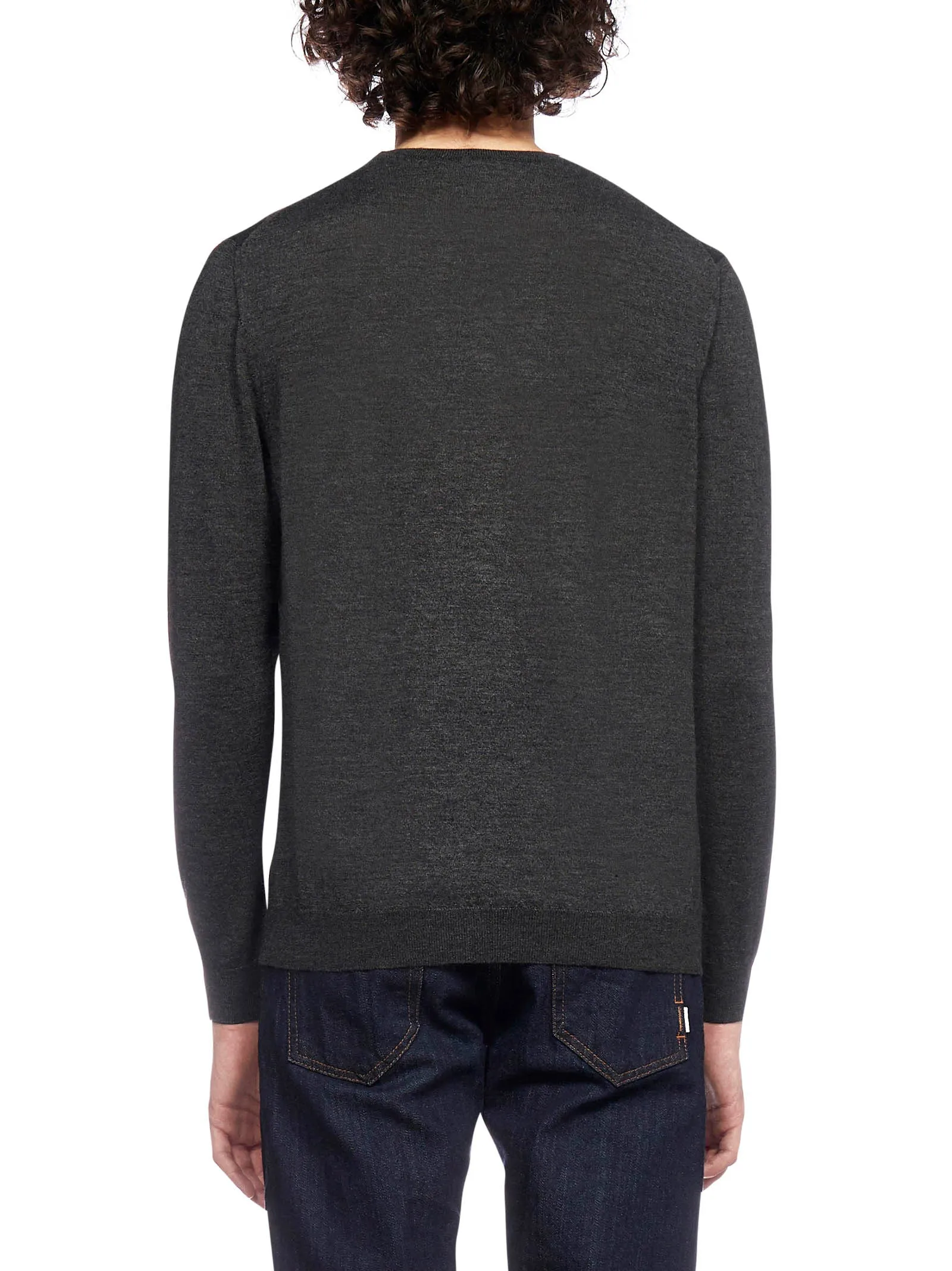 Malo Long Sleeved Crewneck Sweater