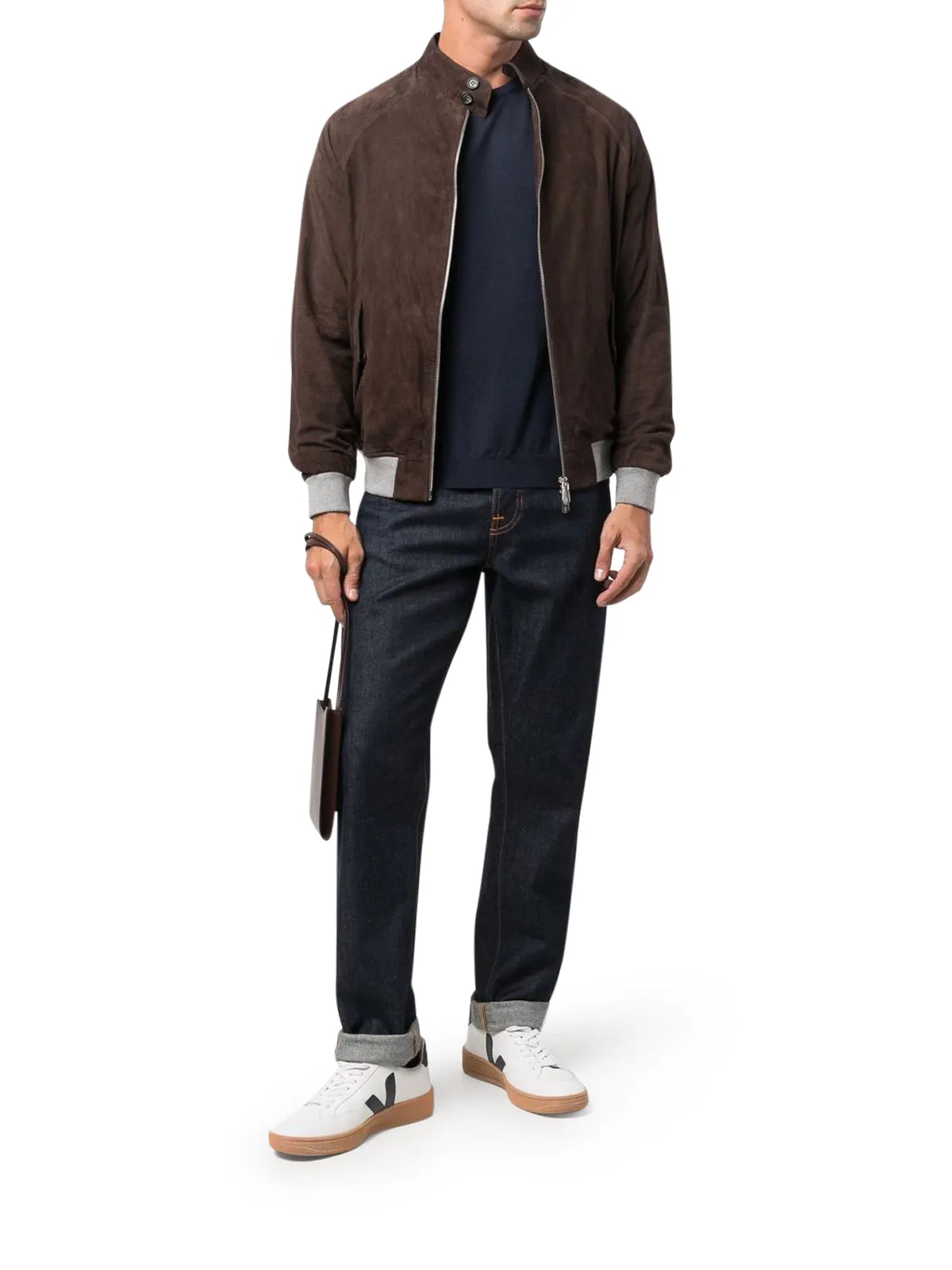 Malo Long Sleeved Crewneck Sweater