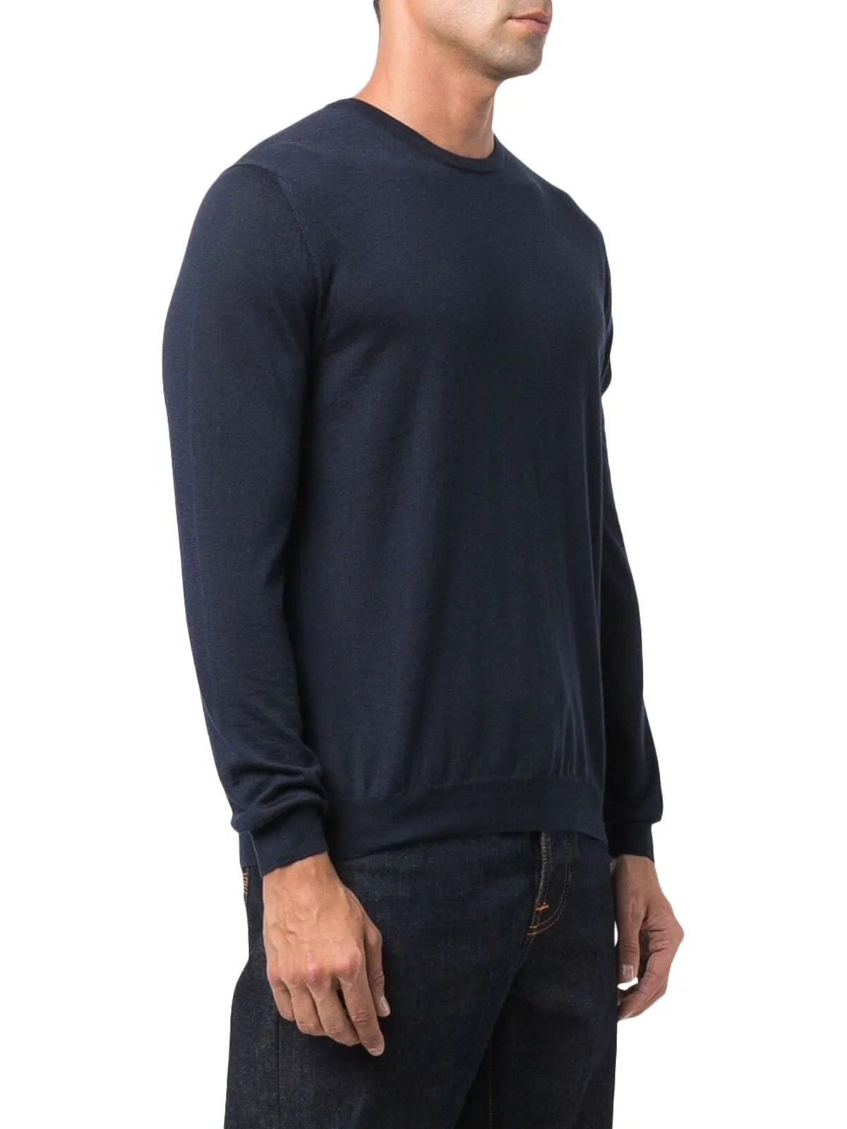 Malo Long Sleeved Crewneck Sweater