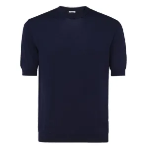 Malo Round Neck Knitted T-Shirt