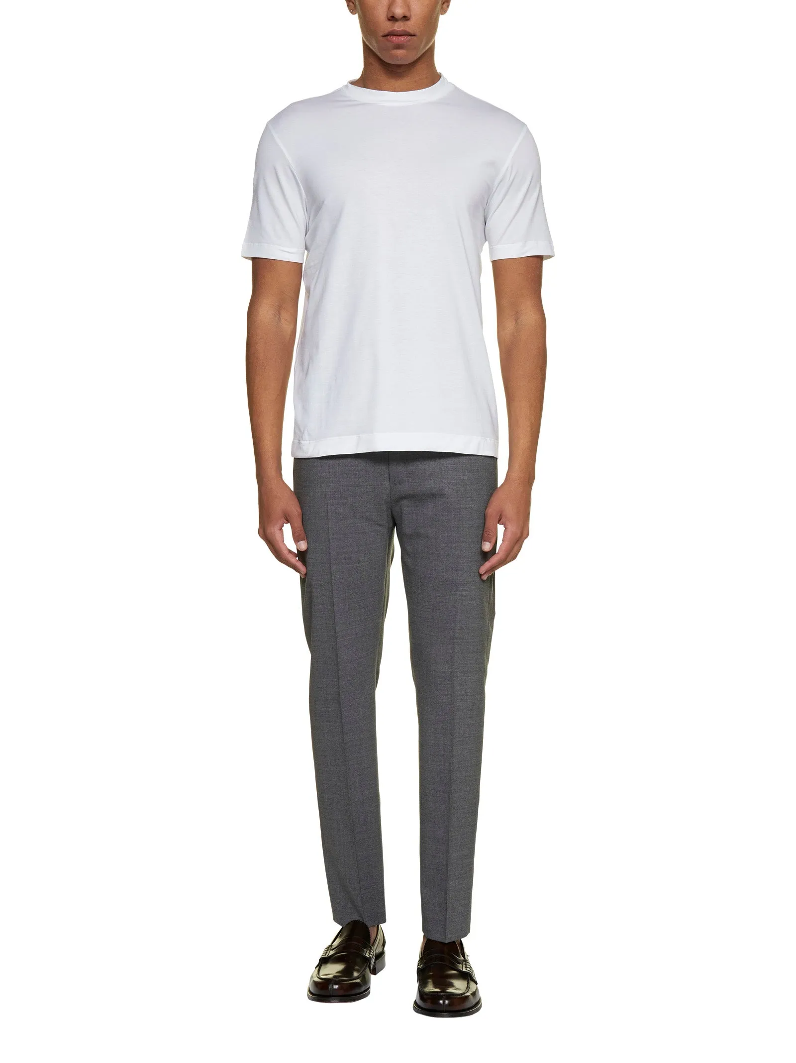 Malo Round Neck Short Sleeved T-Shirt