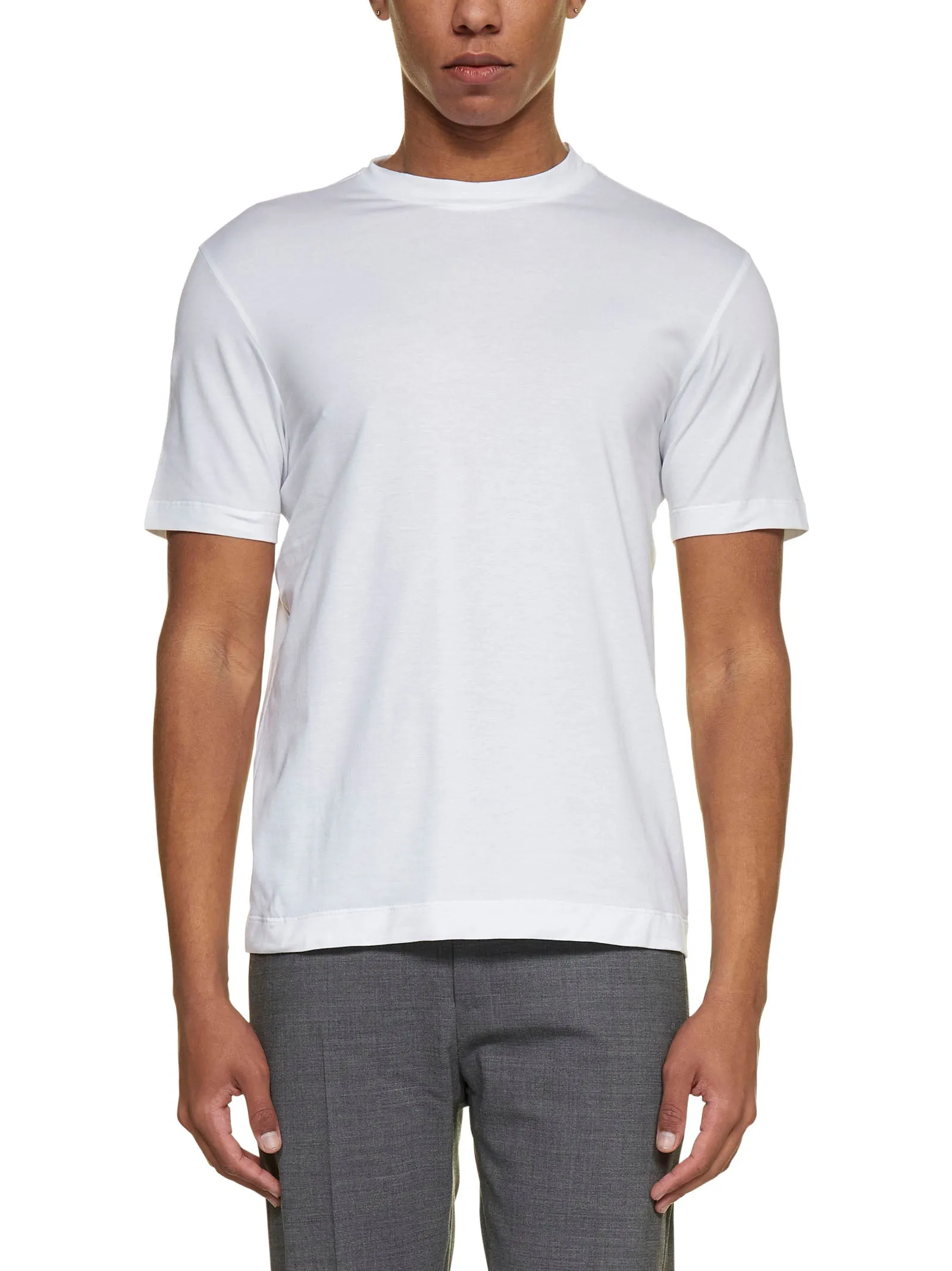 Malo Round Neck Short Sleeved T-Shirt