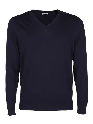 Malo V-Neck Knitted Jumper
