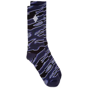Marcelo Burlon County Of Milan Cross Camouflage Intarsia Socks