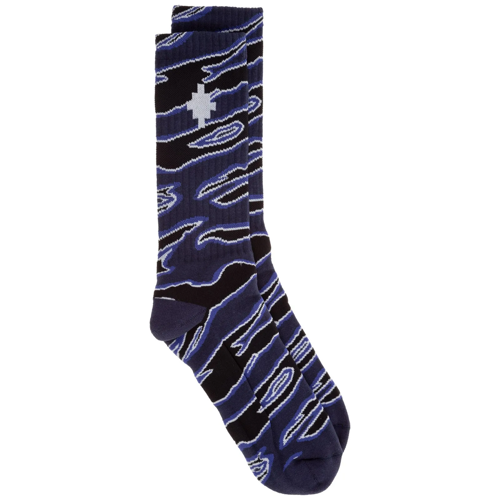 Marcelo Burlon County Of Milan Cross Camouflage Intarsia Socks