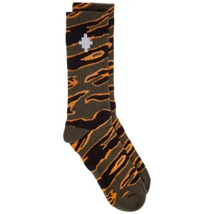 Marcelo Burlon County Of Milan Cross Intarsia Socks