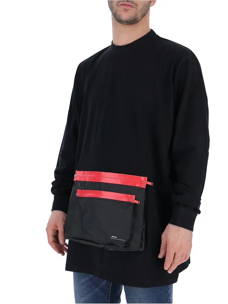 Marcelo Burlon County Of Milan Front Pocket Sweater