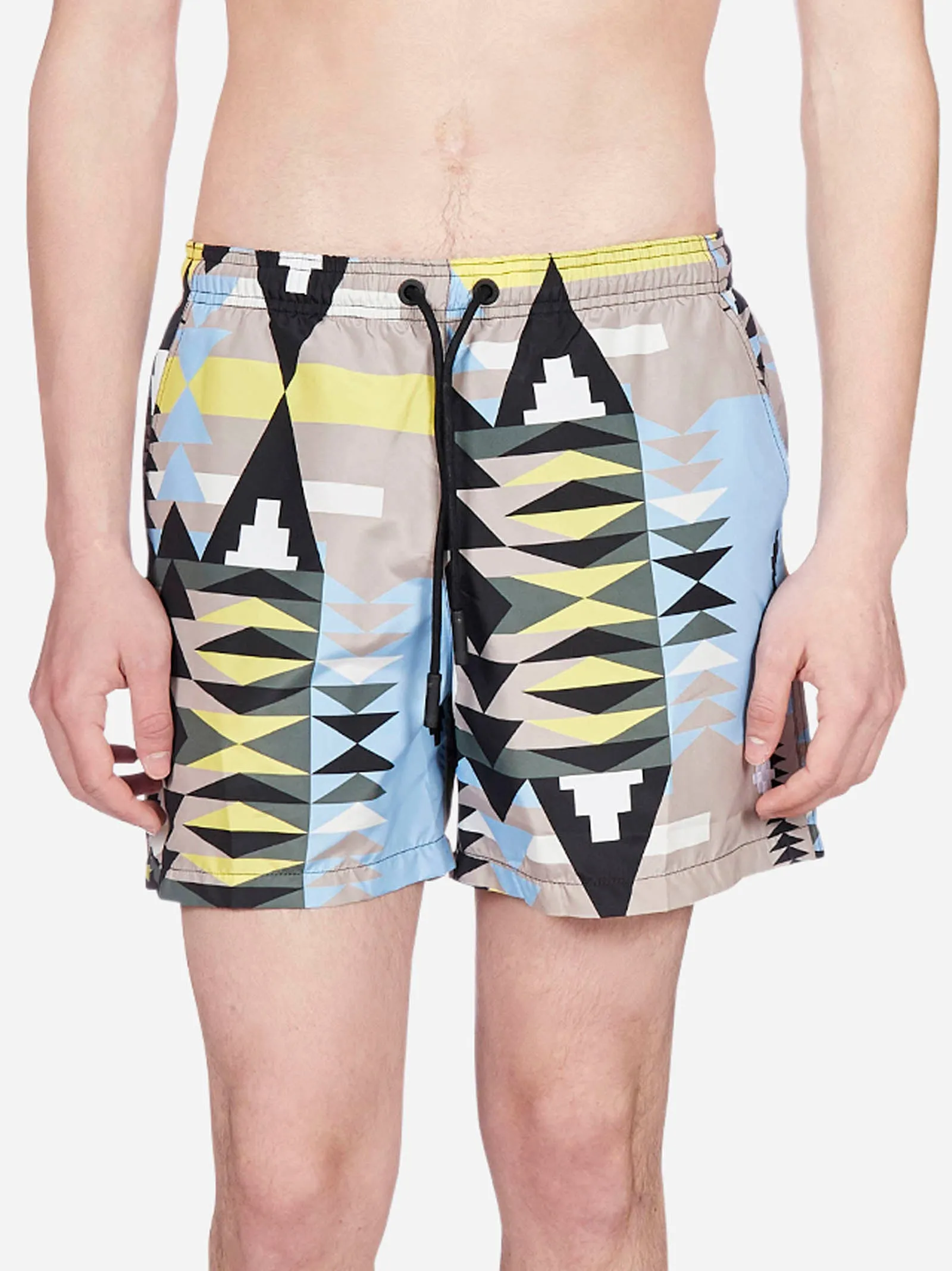 Marcelo Burlon County Of Milan Geometric Printed Swimming Shorts