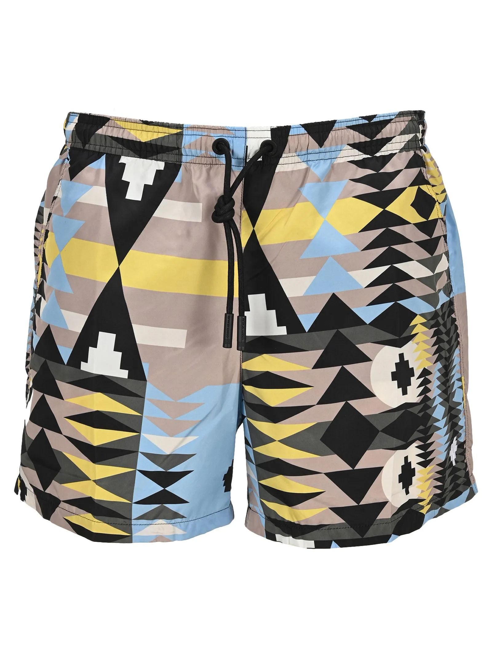 Marcelo Burlon County Of Milan Geometric Printed Swimming Shorts