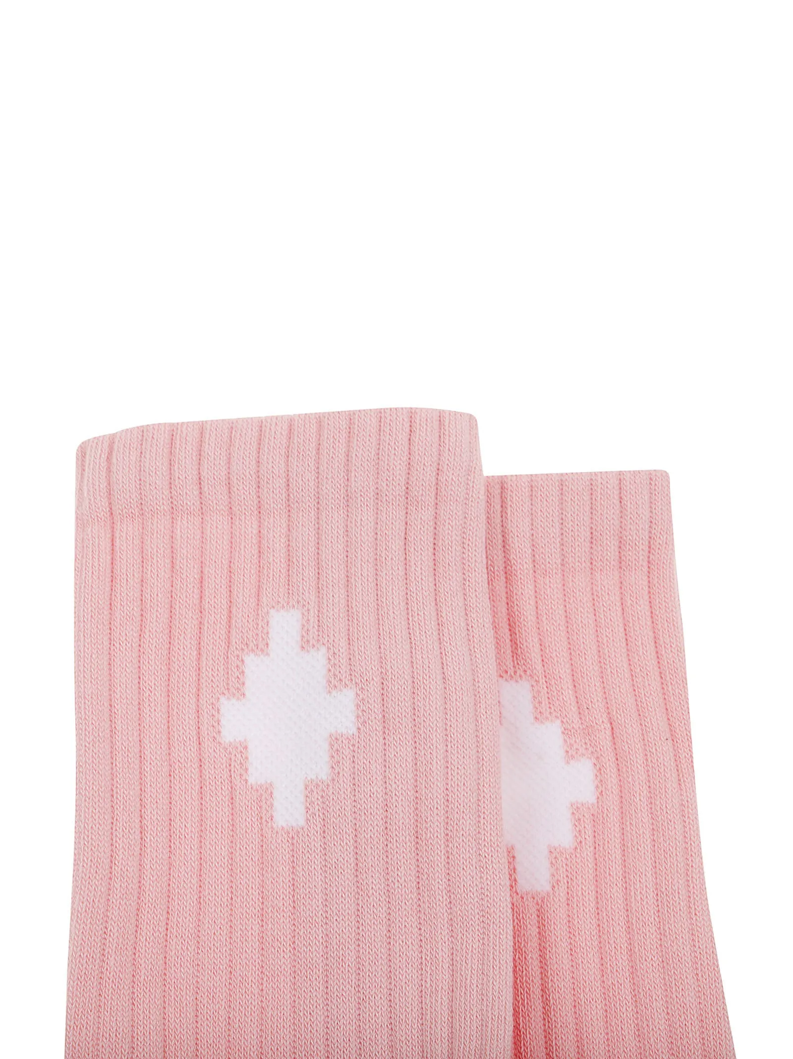 Marcelo Burlon County Of Milan Logo Intarsia Socks