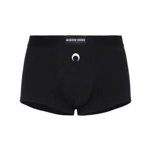 Marine Serre Logo Embroidered Elasticated Waist Boxer