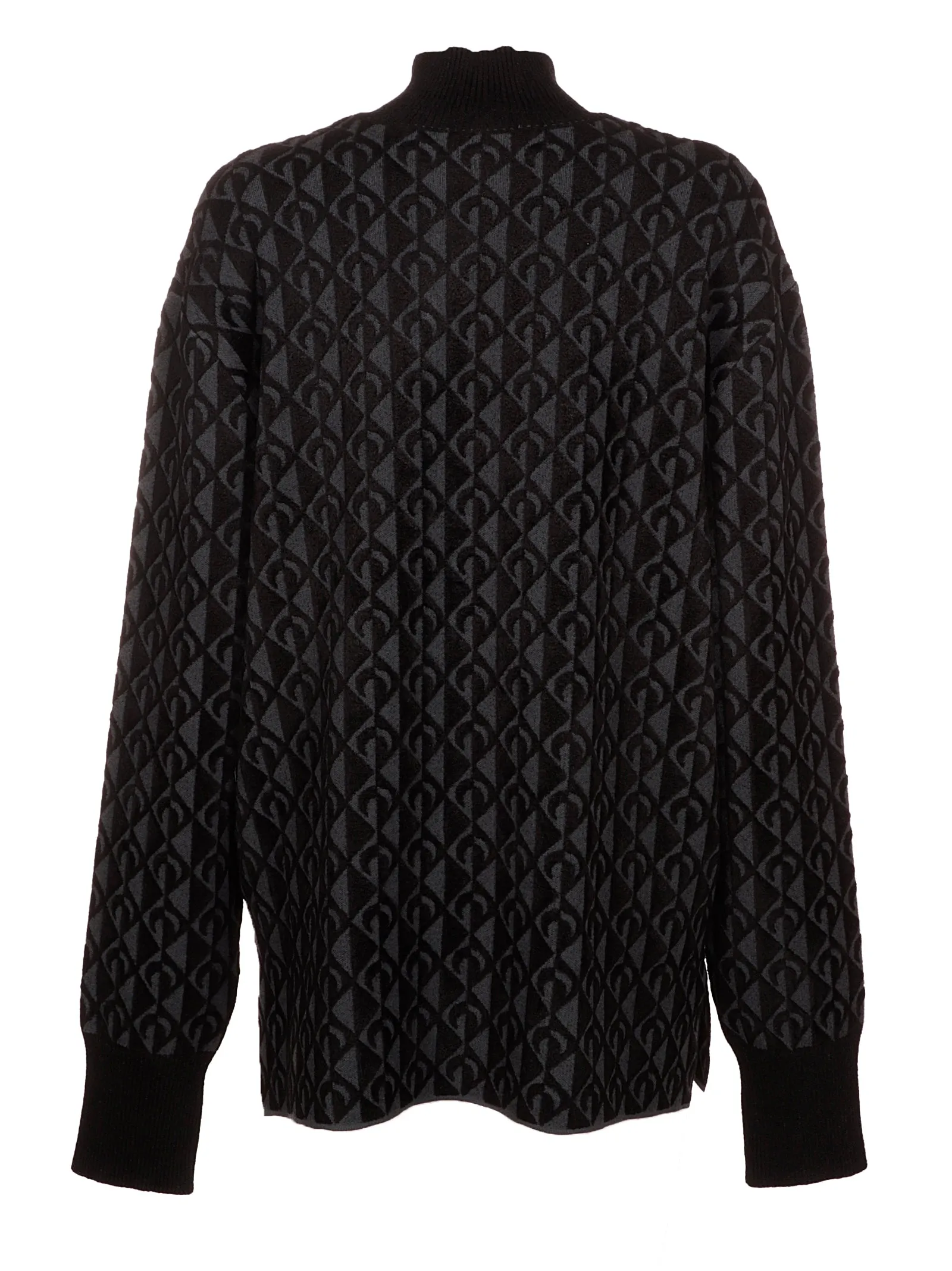 Marine Serre Moon Lozenge Knit Sweater