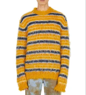 Marni Fluffy Striped Sweater