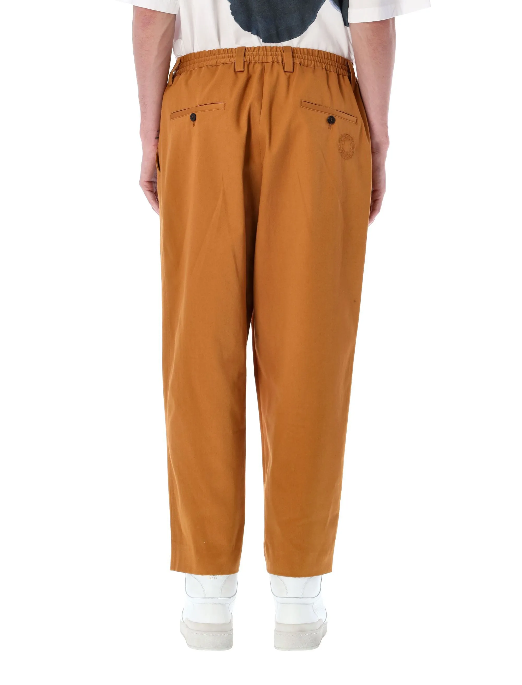 Marni Gabardine Elastic Waist Pants