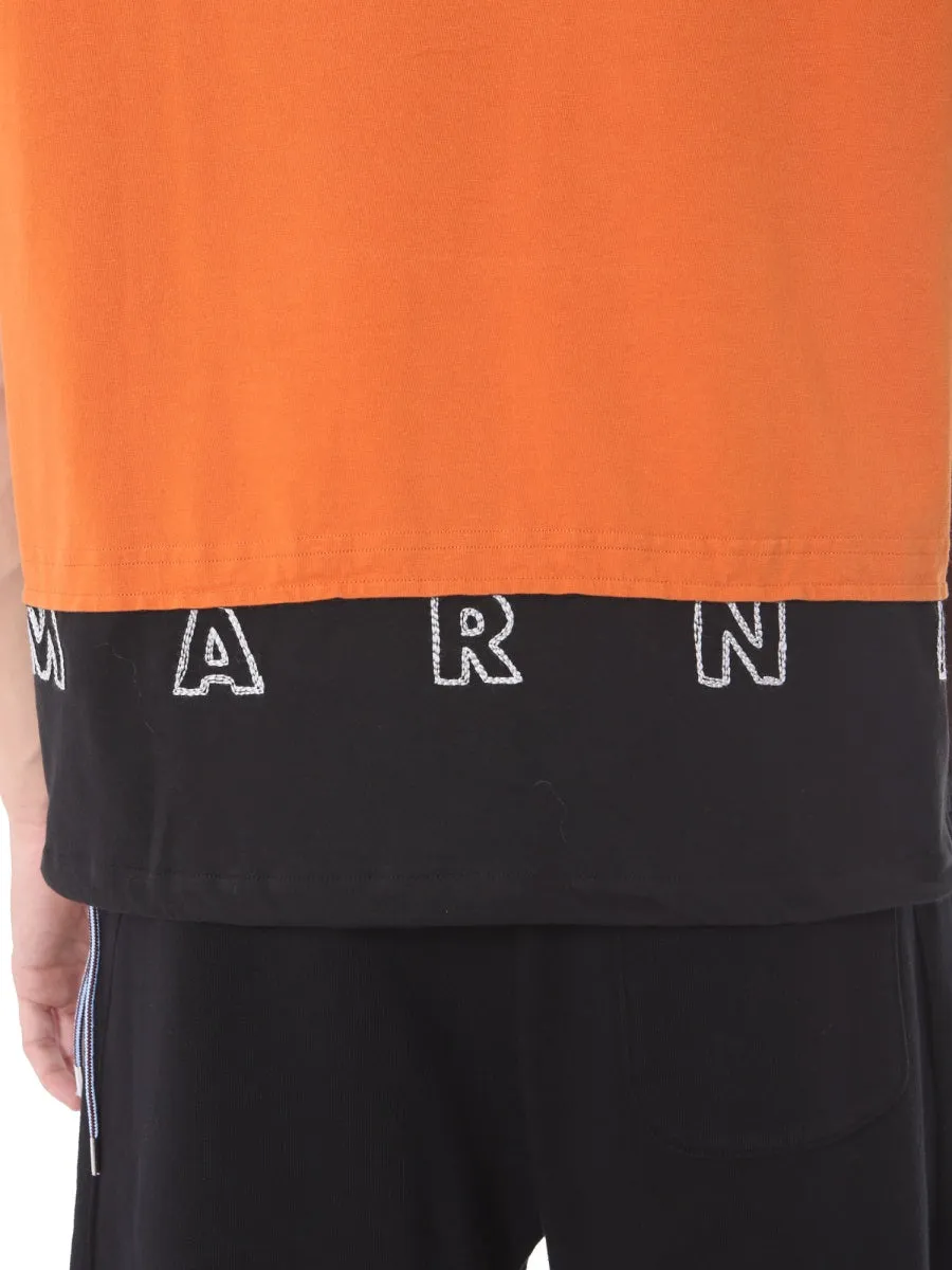Marni Layered Crewneck T-Shirt