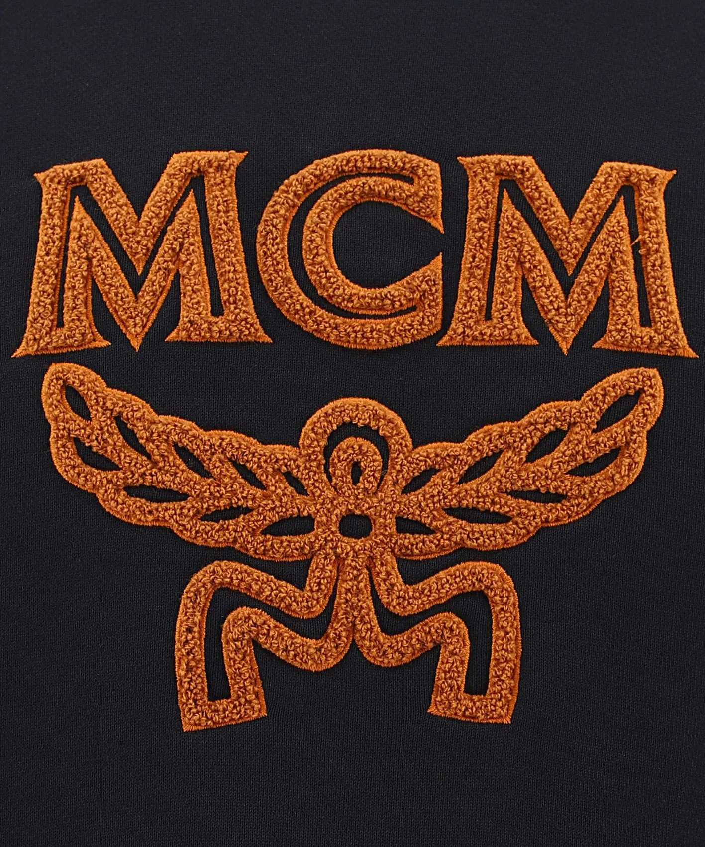 MCM Logo Embroidered Crewneck Sweater