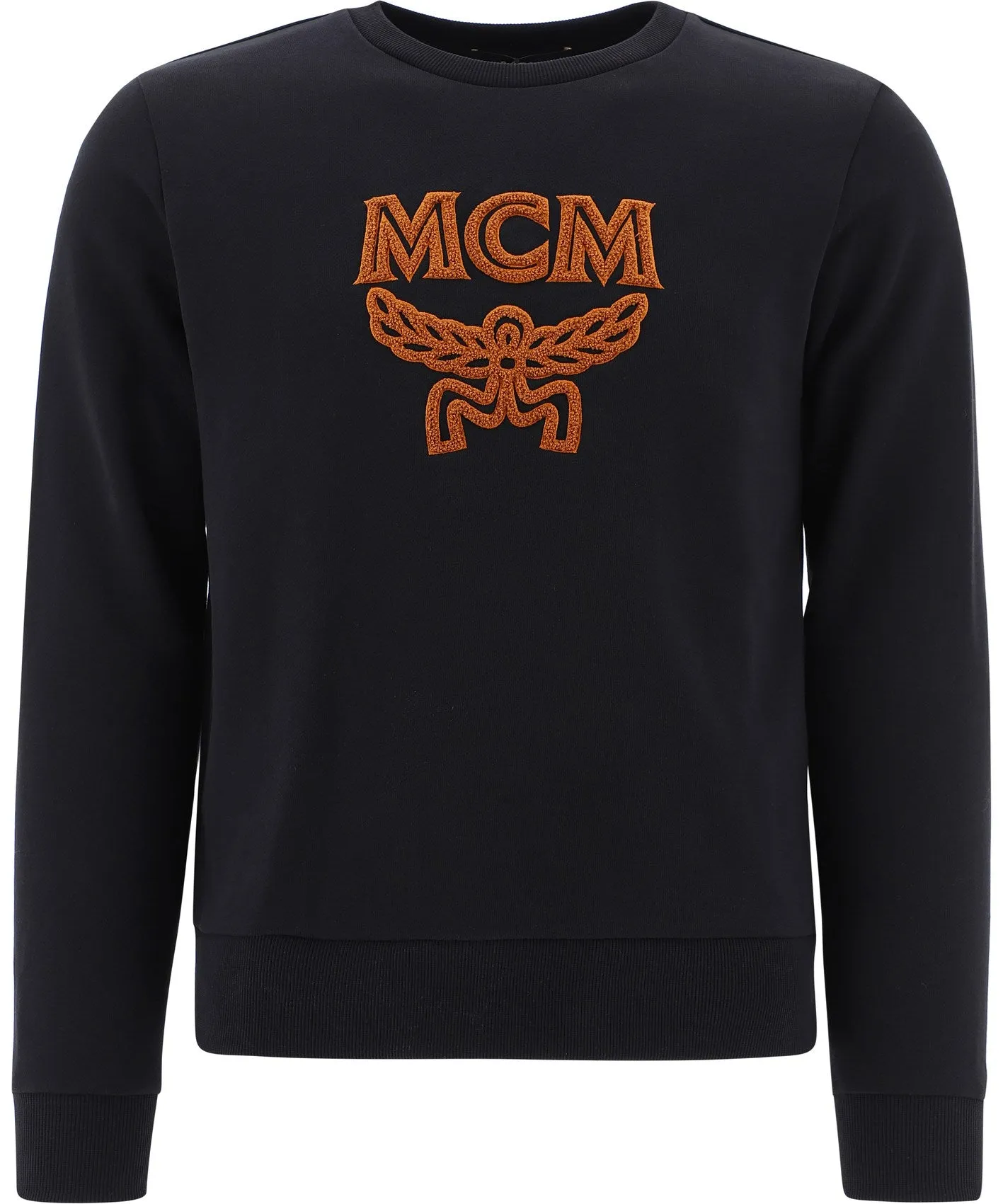 MCM Logo Embroidered Crewneck Sweater
