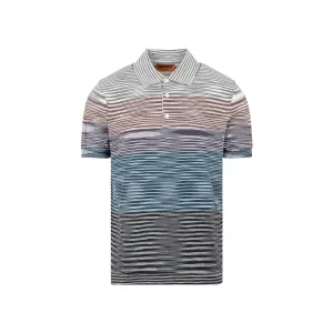 Missoni Striped Straight Hem Polo Shirt