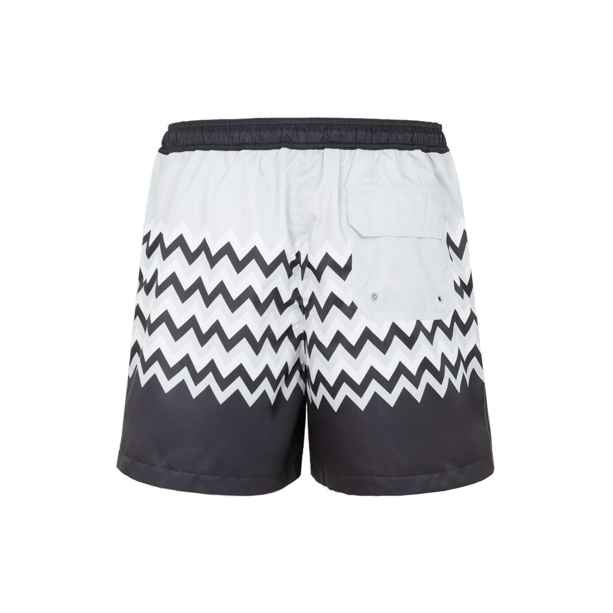 Missoni Zigzag Printed Elasticated Waist Swim Shorts