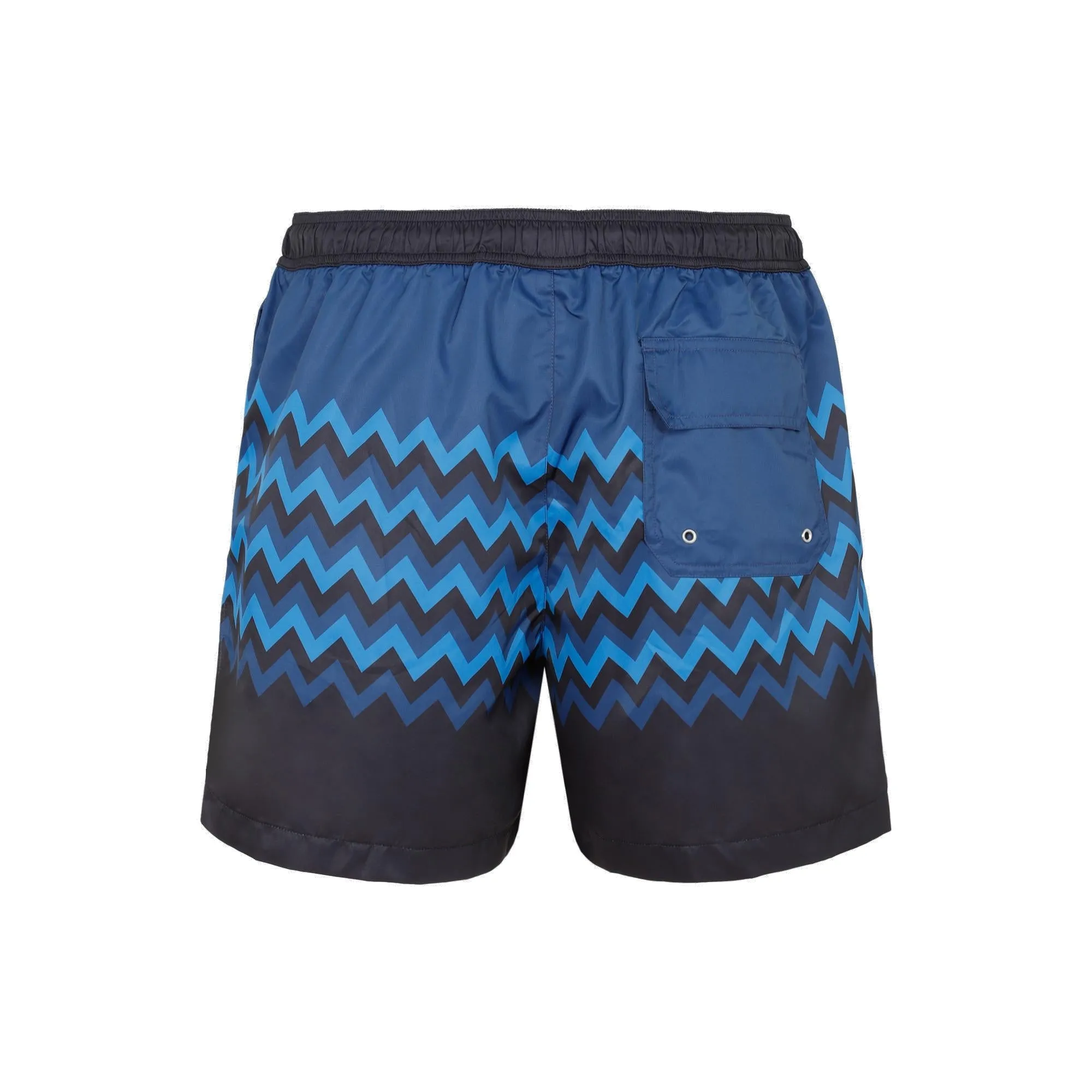 Missoni Zigzag Printed Elasticated Waist Swim Shorts
