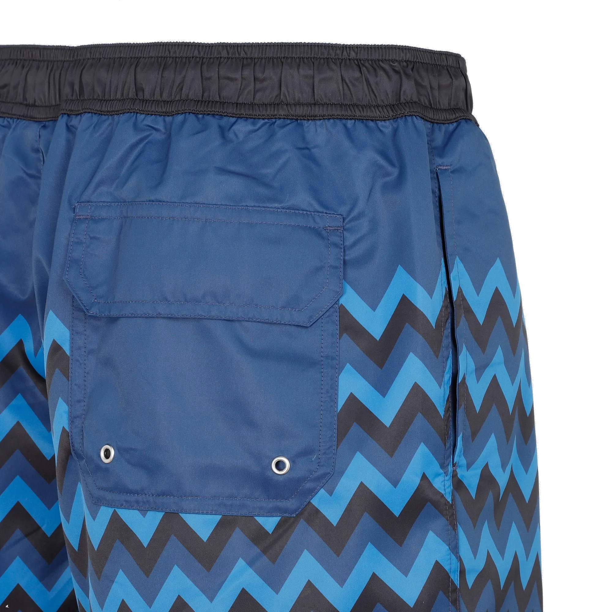 Missoni Zigzag Printed Elasticated Waist Swim Shorts