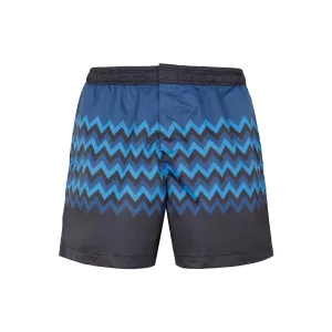 Missoni Zigzag Printed Elasticated Waist Swim Shorts
