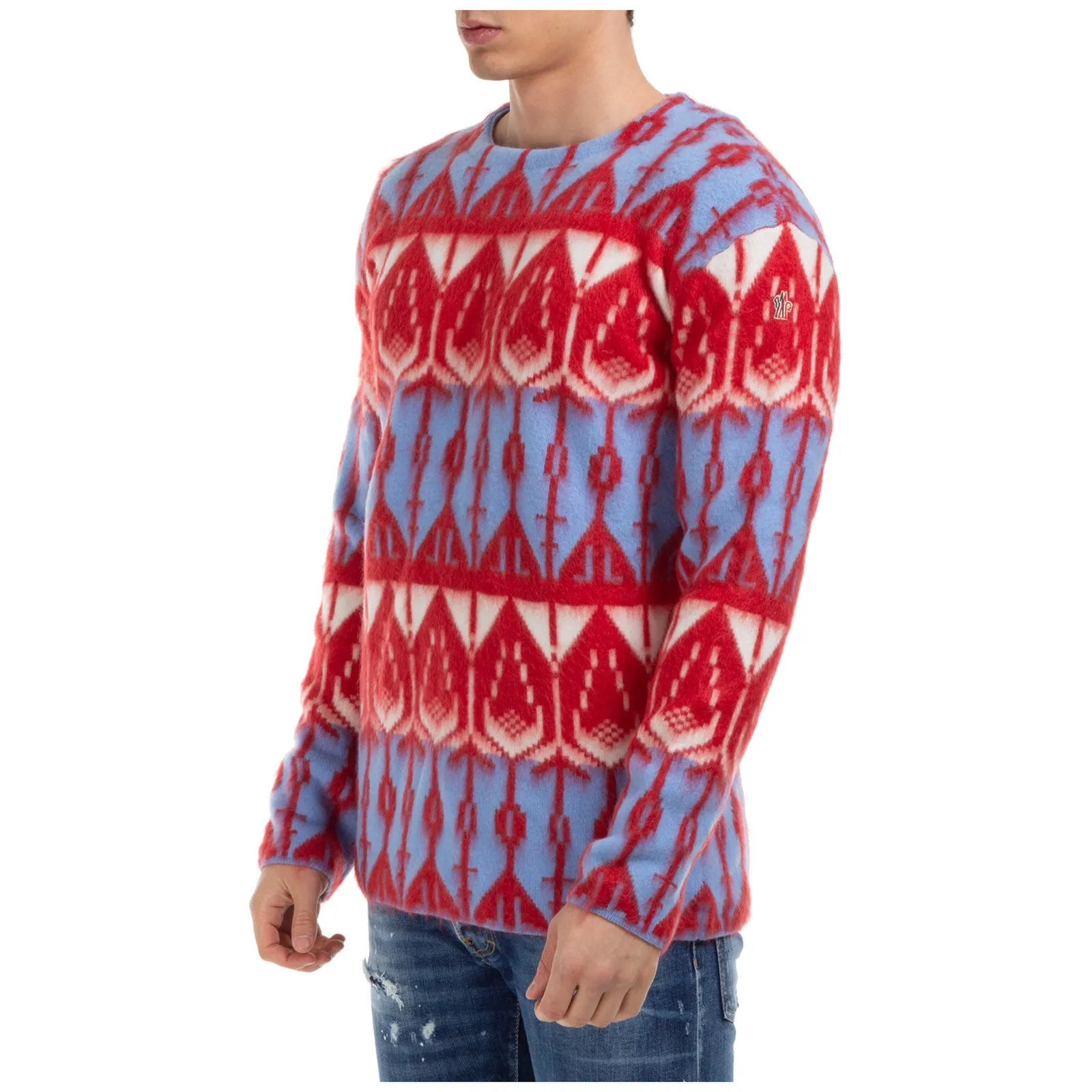 Moncler Grenoble Abstract Sweater