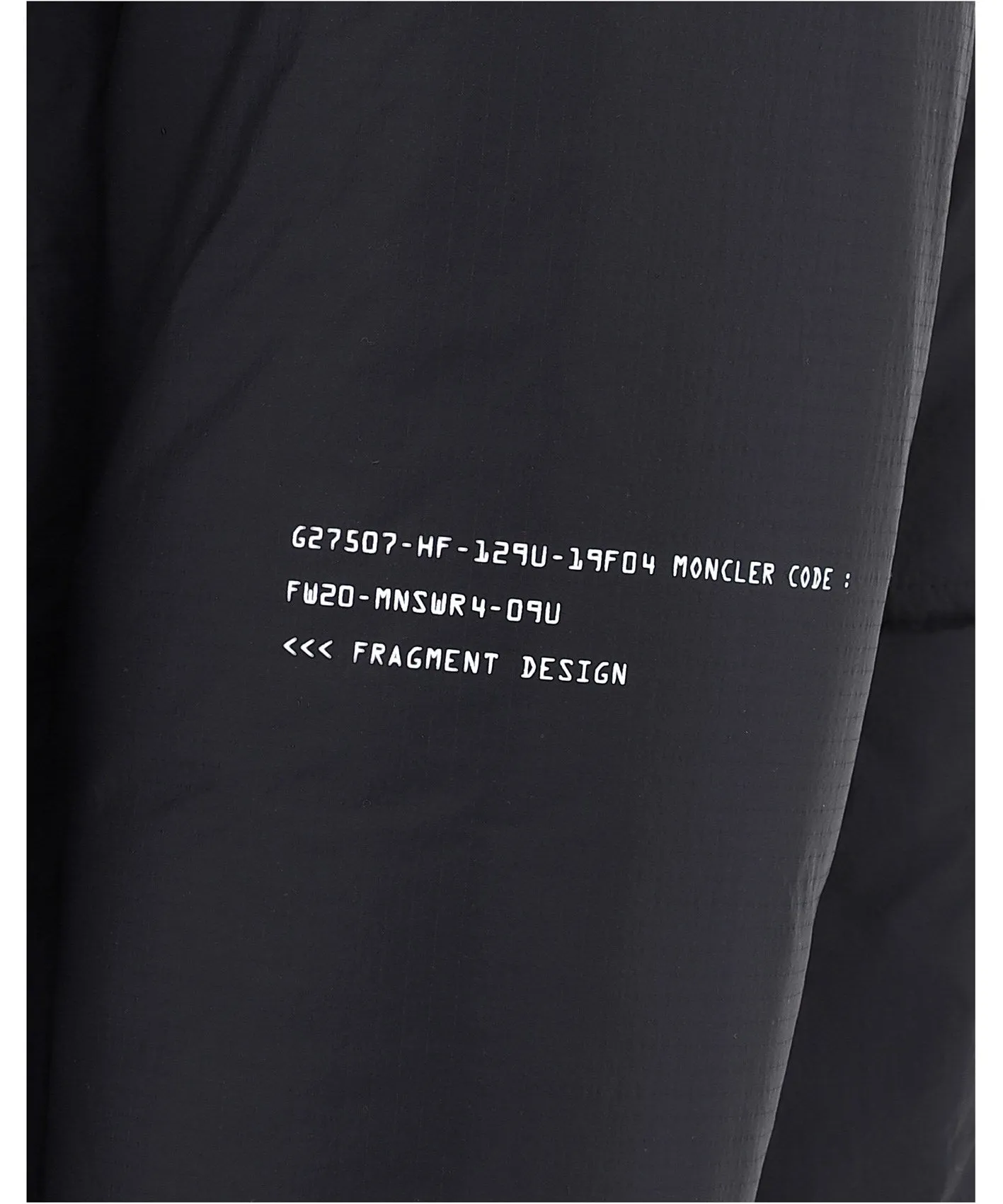 Moncler X Fragment Hiroshi Fujiwara Hooded Coat