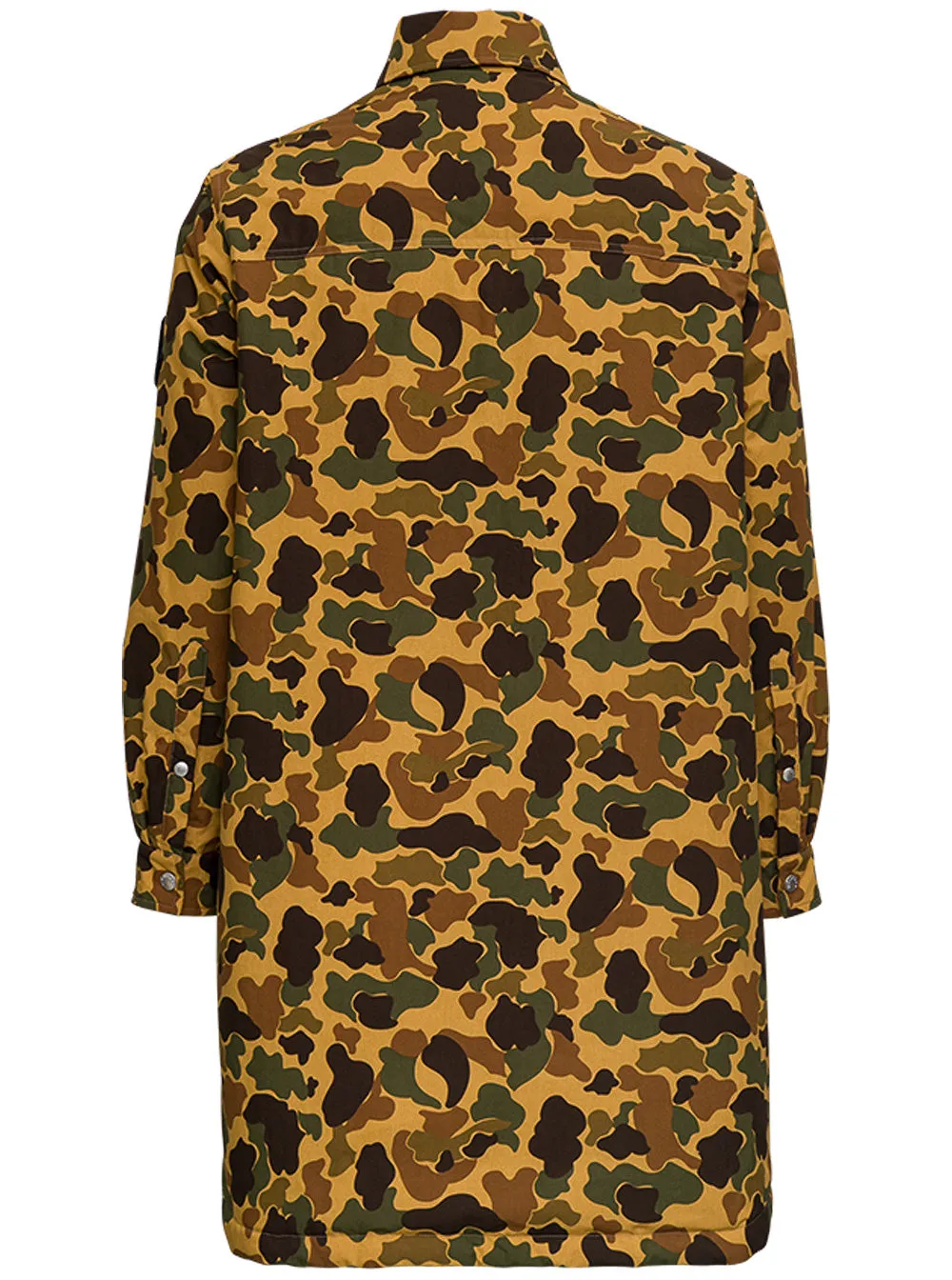 Moncler X Palm Angels Camouflage Printed Coat