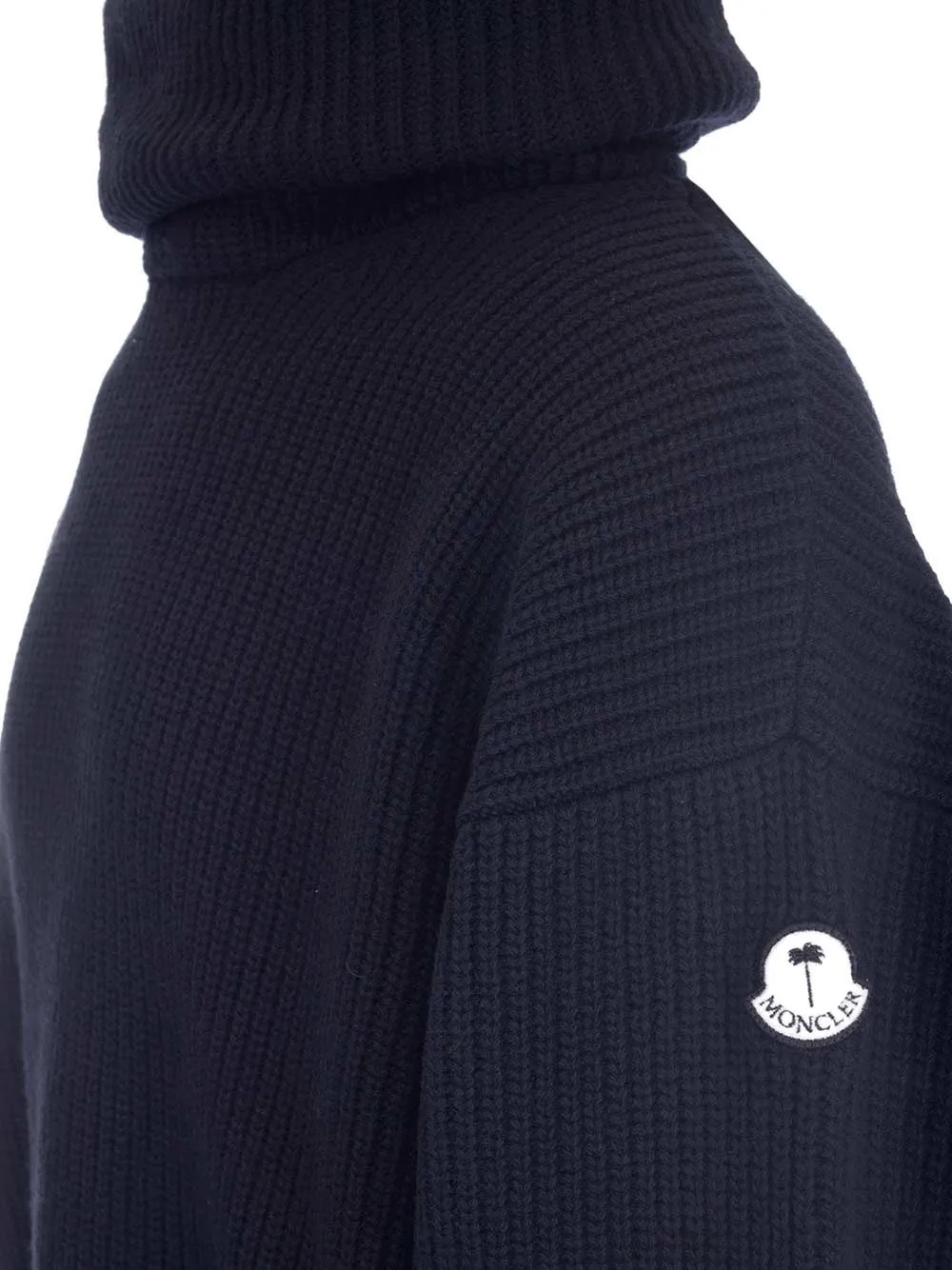 Moncler X Palm Angels High Neck Knit Sweater