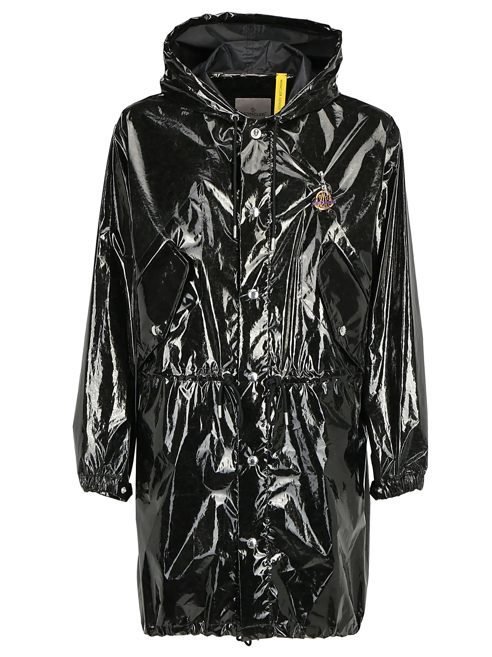 Moncler X Palm Angels Logo Trench Coat