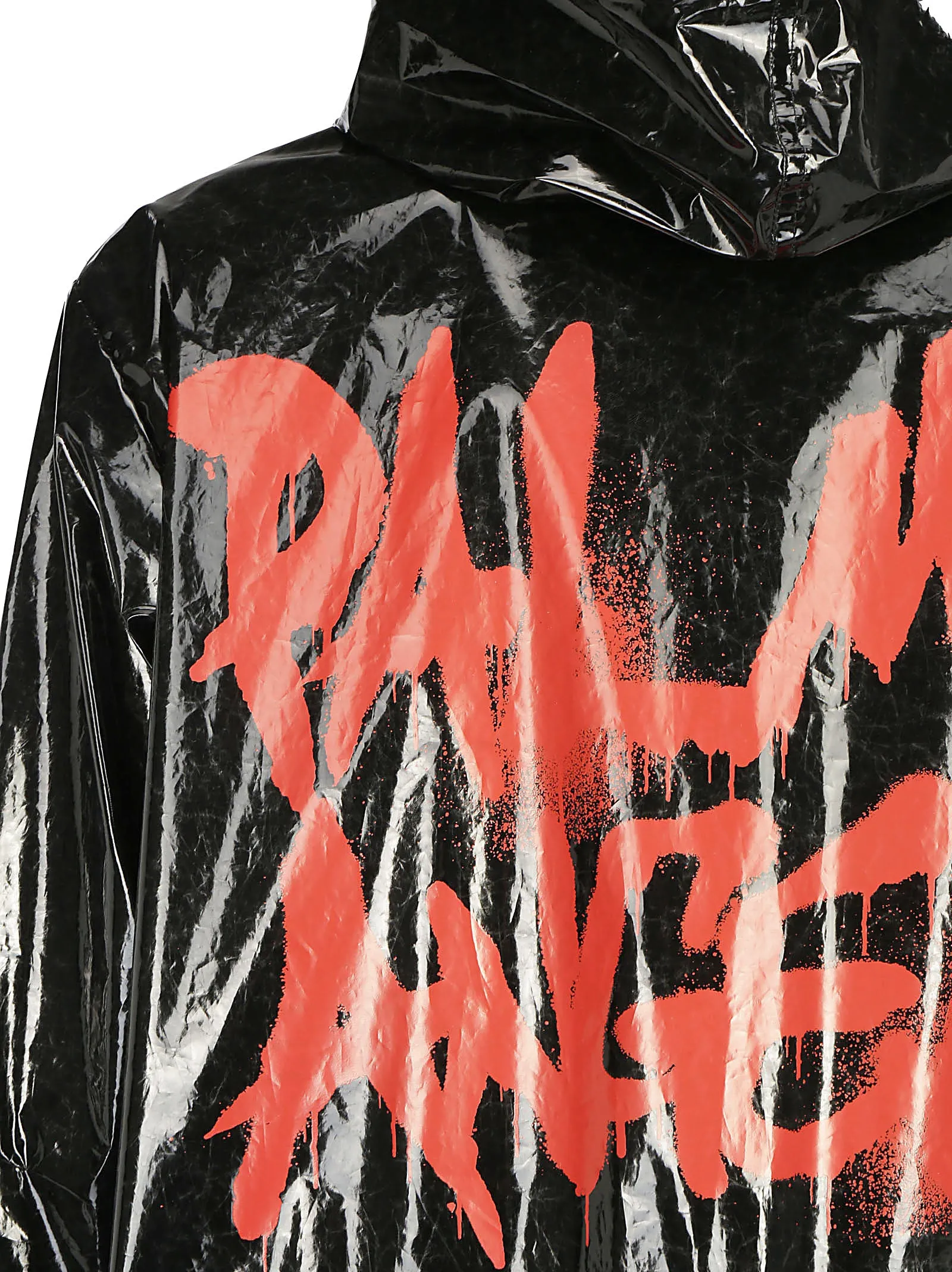 Moncler X Palm Angels Logo Trench Coat