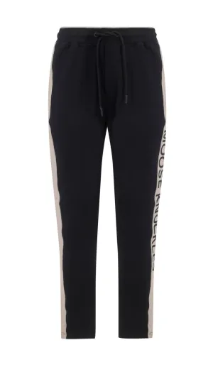 Moose Knuckles Logo Printed Drawstring Pants