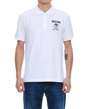 Moschino Double Question Mark Polo Shirt