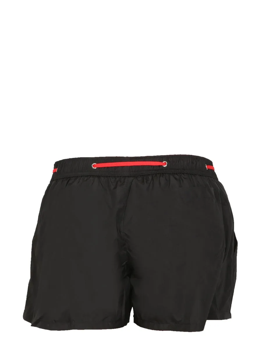 Moschino Drawstring Swim Trunks