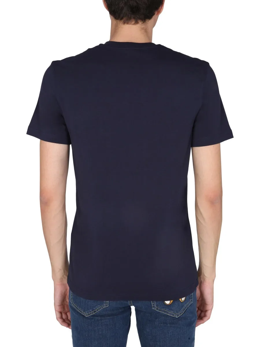 Moschino Logo Embroidered Crewneck T-Shirt