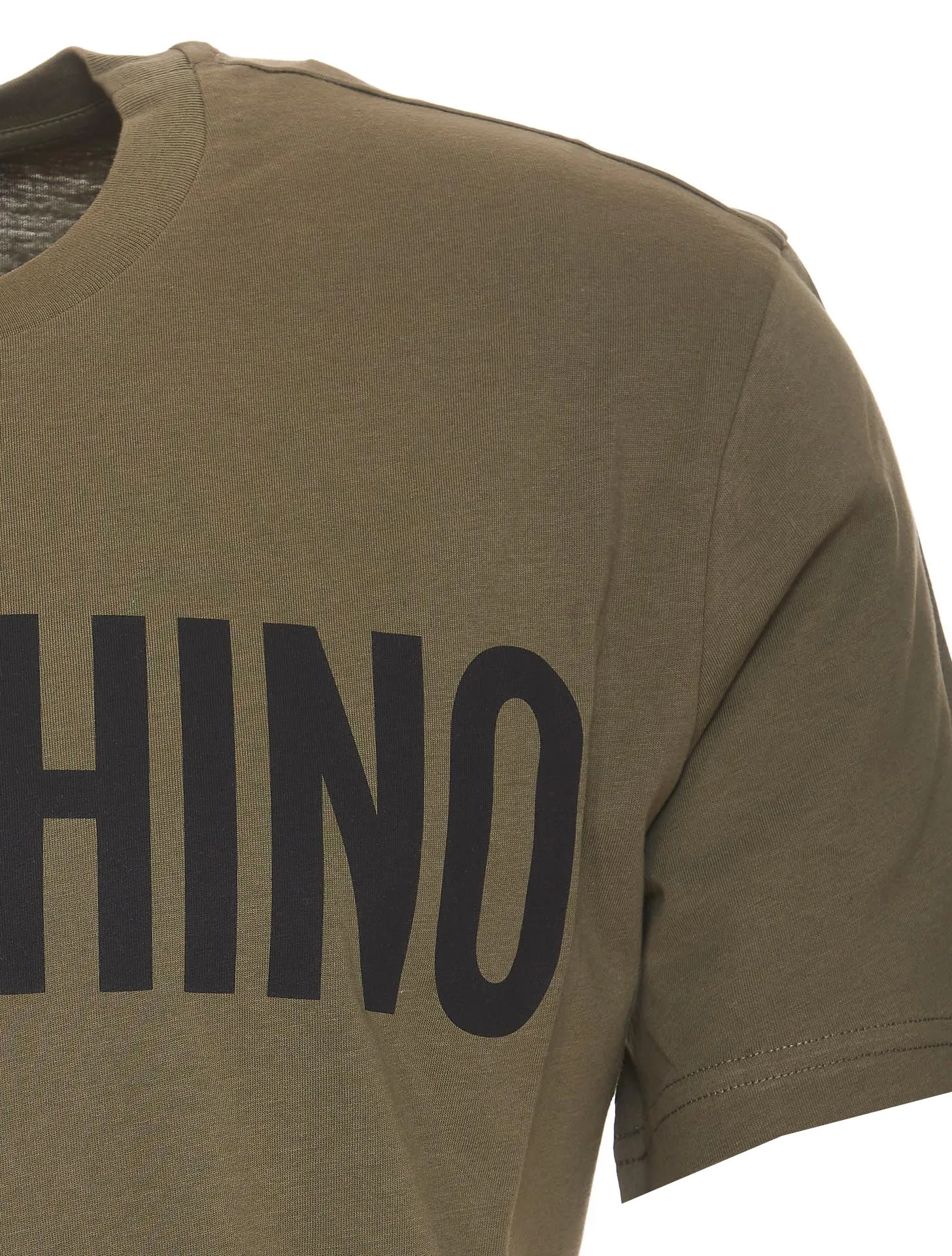 Moschino Logo-Print Crewneck T-Shirt