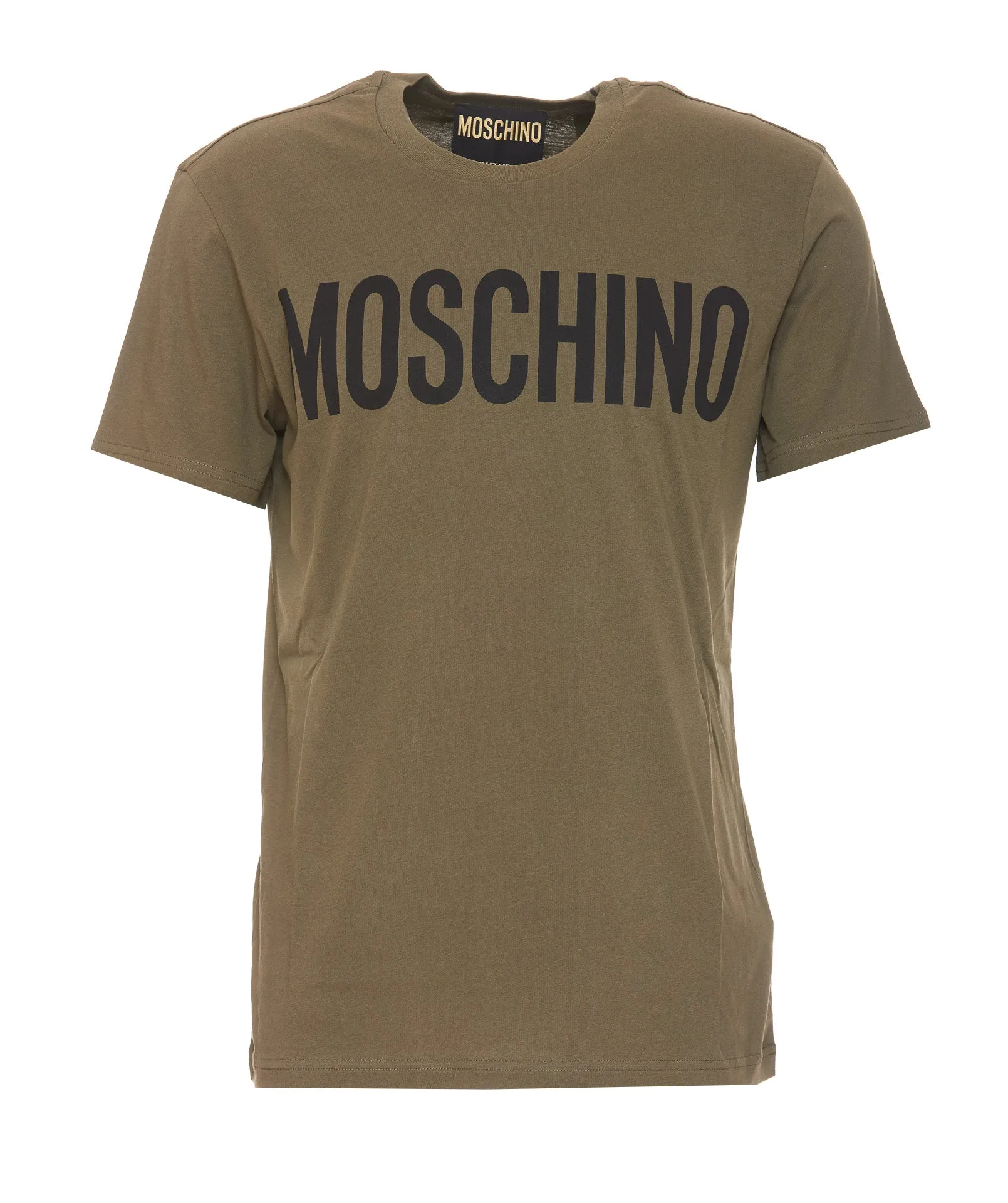 Moschino Logo-Print Crewneck T-Shirt