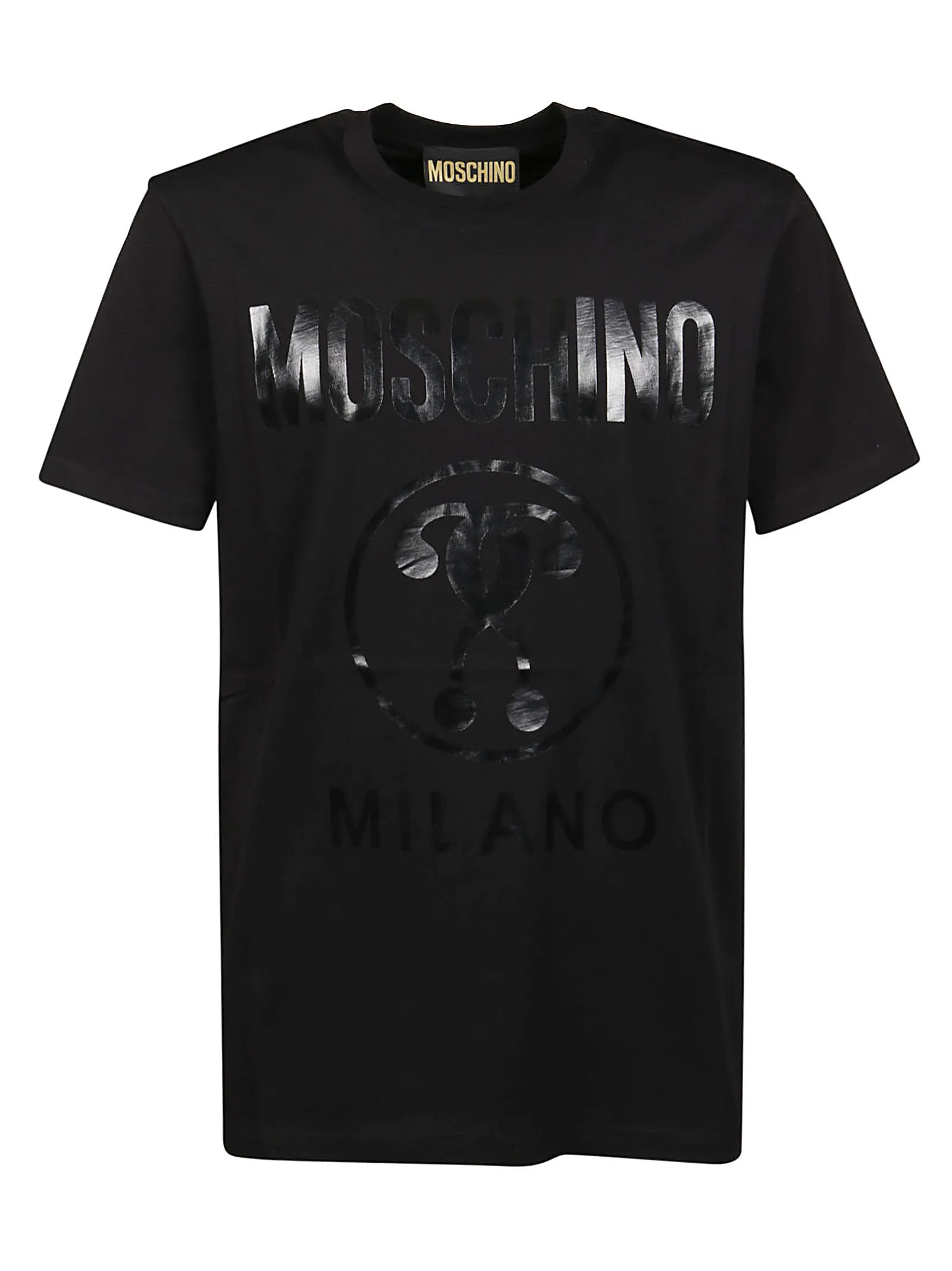 Moschino Logo Printed Crewneck T-Shirt